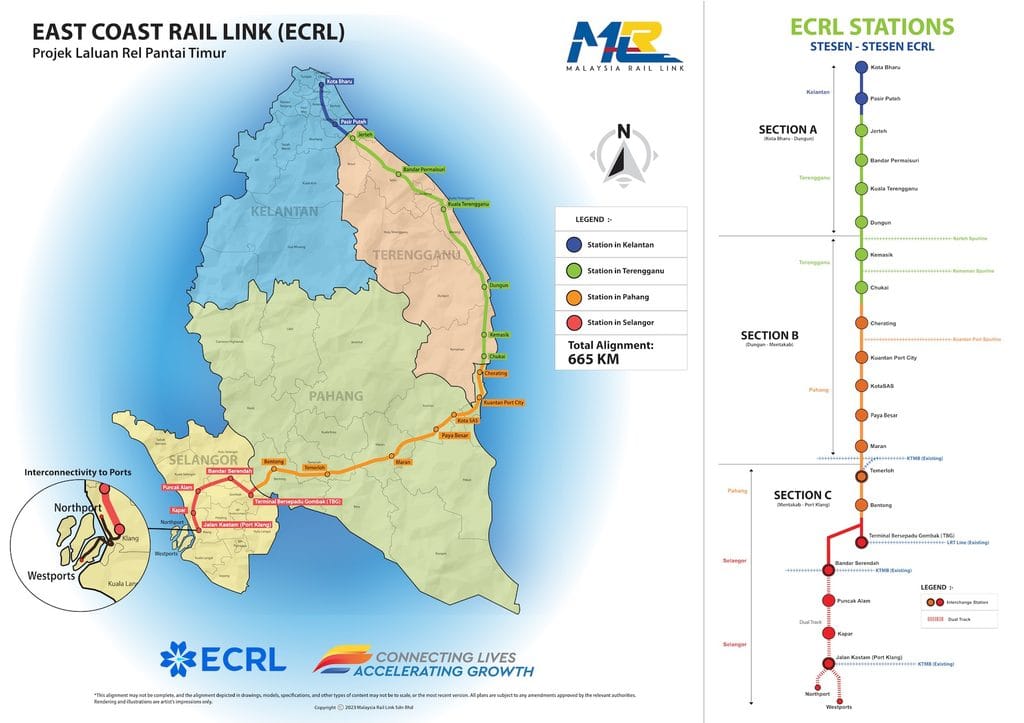 Tambang ECRL Diumumkan, Harga Bermula RM60 (1)